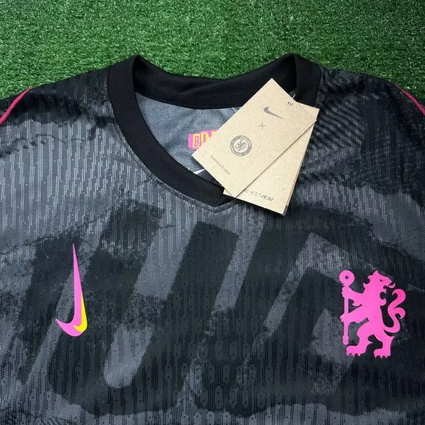 Camisa Chelsea Black Pink, Temporada 24/25 Jogador