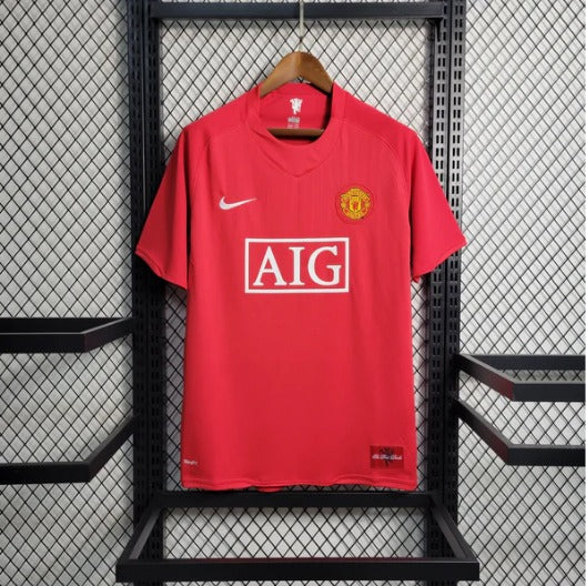 Camisa Retro Manchester United Temporada 2007/2008