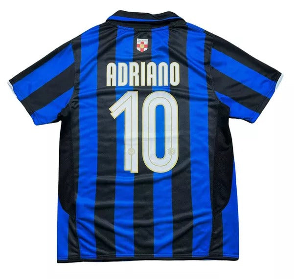 Camisa Inter de Milão Adriano Imperador, Retro, Temporada 2007