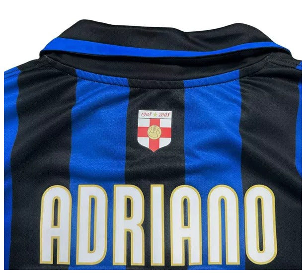 Camisa Inter de Milão Adriano Imperador, Retro, Temporada 2007