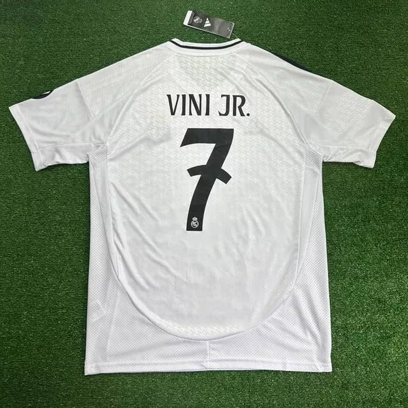 Camisa Real Madrid , VINI JR, MBAPPÉ, RODRYGO, BELLINGHAM + Patch