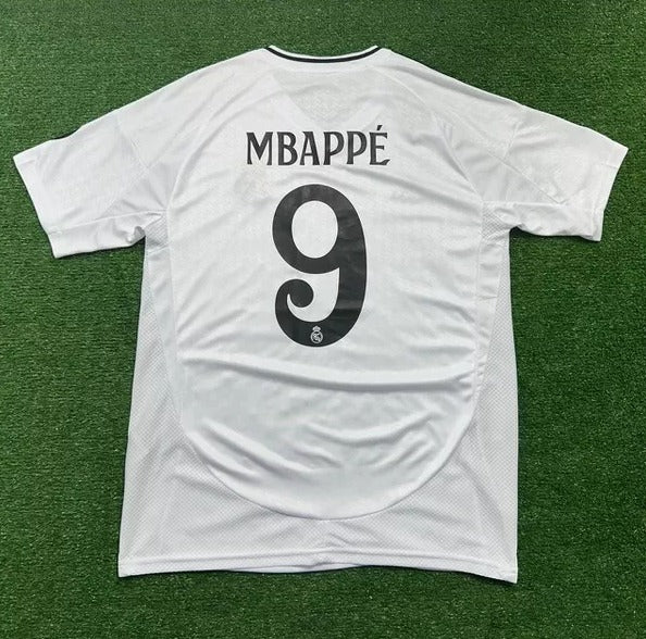 Camisa Real Madrid , VINI JR, MBAPPÉ, RODRYGO, BELLINGHAM + Patch