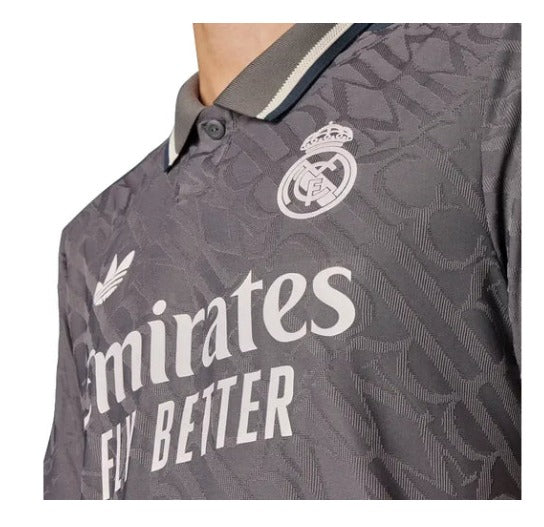 Camisa Real Madrid, Cinza, Temporada 24/25, Jogador