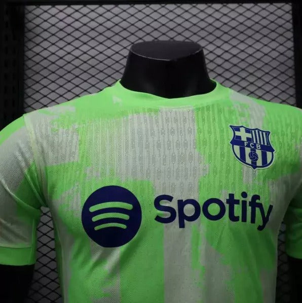 Camisa Barcelona Verde, Temporada 24/25 Jogador