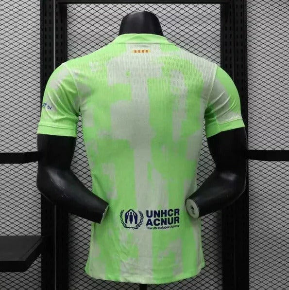 Camisa Barcelona Verde, Temporada 24/25 Jogador