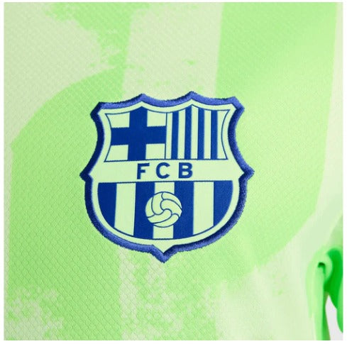 Camisa Barcelona Verde, Temporada 24/25 Torcedor